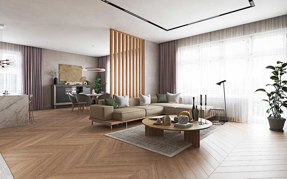 Bedroom interior concept at Casagrand Gaganpahad